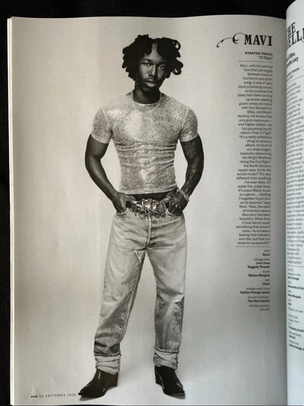 GQ Magazine Jeremy Strong on the Cover - Coffee Table Book